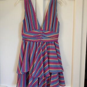 Rainbow Sunset Dress